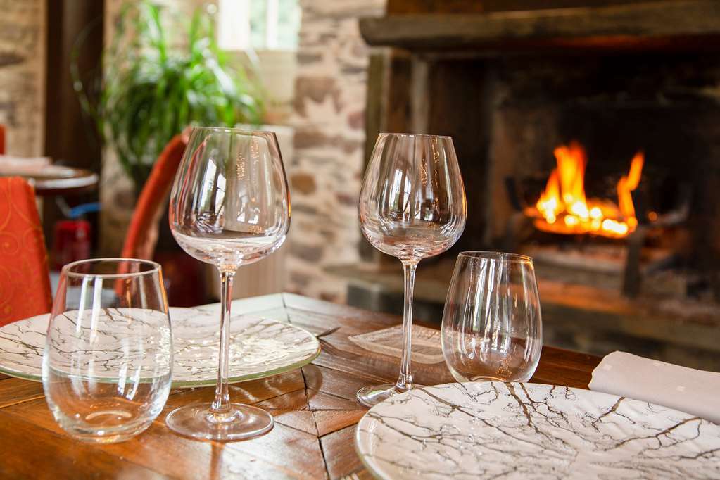 Le Manoir De La Jahotiere Hotell Abbaretz Restaurang bild
